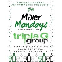 Mixer Monday @ The Gin | Sponsored by Triple G Group