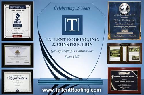 Celebrating over 35 years of commercial and residential roofing! 