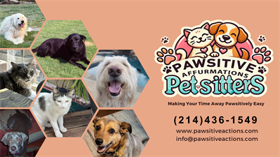 Pawsitive Affurmations Pet Sitters