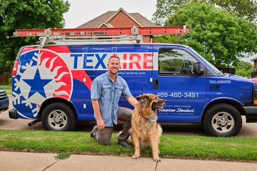 David (Owner) and his dog Thor David (Owner) and his dog Thor