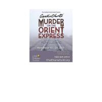The Chatham Drama Guild Presents - MURDER ON THE ORIENT EXPRESS 