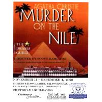 Agatha Christie Murder on the Nile at the Chatham Drama Guild 