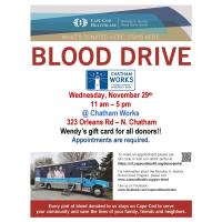 Cape Cod Healthcare Blood Drive at Chatham Works