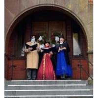 Holiday Carolers at Eldredge Public Library