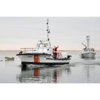 Santa Arrives at Chatham Fish Pier