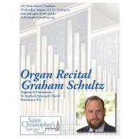 St. Christopher’s Church to Host Free Noontime Organ Recital