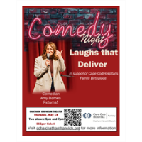 Cape Cod Hospital Auxiliary - Comedy Night Fundraiser at the Orpheum Theater, Chatham