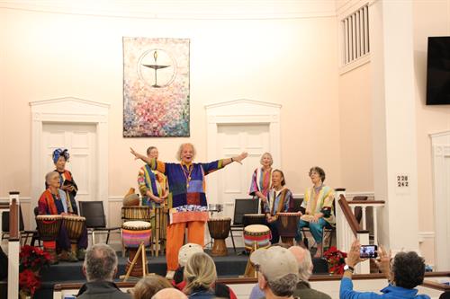 Drumma Queens at UU Meeting House 