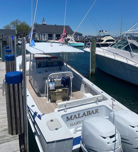 Day Trips to Nantucket (Pictured: Our Gamefisherman, Malabar)