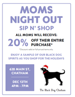 Mom's Night Out & Sip and Shop