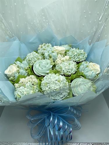 Hydrangea Festival Cupcake Bouquet