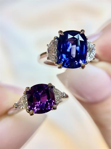 Custom Sapphire Rings