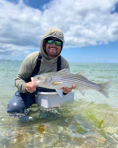 Get your striper -- we try to drop as close to Monomoy Point as conditions allow. Fish the rips from the shore!