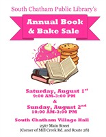 Annual Book and Bake Sale!