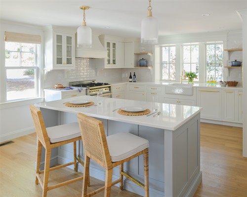 Osterville kitchen island