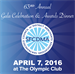 SFCDMA Gala Celebration & Awards Dinner on April 7, 2016 - EVENT IS SOLD OUT!