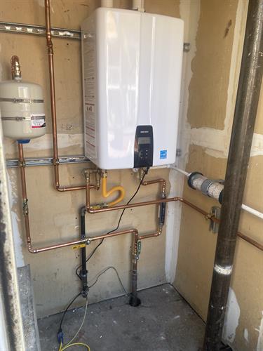 Tankless Water Heater Installation 