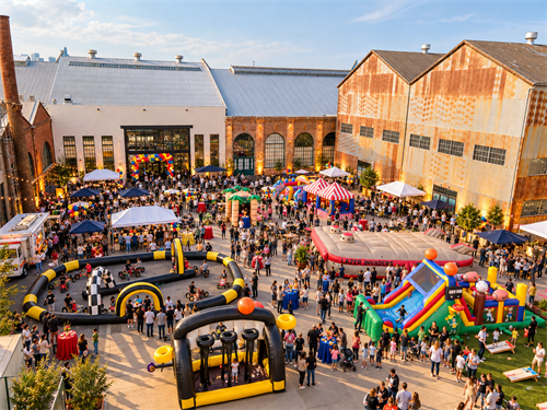 Large-Scale Company Celebration — An immersive employee experience bringing together entertainment, activities, food and connection.