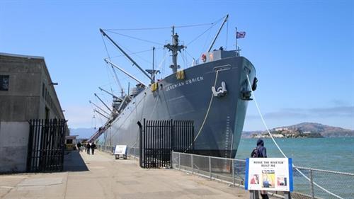 Ship at dock