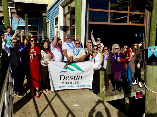 On December 1, 2021, the Destin Chamber of Commerce sponsored a Ribbon Cutting for us!  It was 72 degrees and flawlessly beautiful that day. We had a huge crowd.