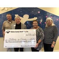 Walton Snowbirds Continue Support to CIC Kids