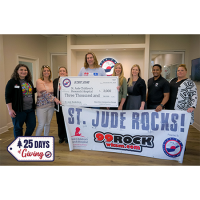 Cumulus Fort Walton Beach-Destin’s 99ROCK (WKSM-FM) Raises $33,927 for St. Jude Children’s Research