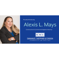 Attorney Alexis L. Mays Joins Emmanuel Sheppard & Condon