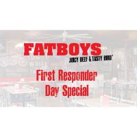First Responder Day Special at Fatboys