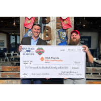 Back Beach Barbecue and Idyll Hounds Brewing Company Beer Dinner Raises $2,670 for HCA Florida Gulf Coast Hospital’s Neonatal Intensive Care Unit
