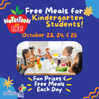 Okaloosa County School District Food Services to Offer Complimentary Lunch in October to Kindergarten Students