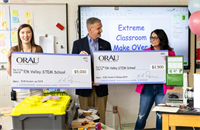 After fire destroys STEM lab, school gets second chance with help from ORAU’s 2024 Extreme Classroom Makeover competition