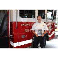 ORFD Captain Shay West named Roane State Paramedic Student of the Year