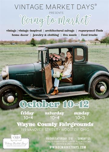 Join us October 10-12 at the Wayne County Fairgrounds!
