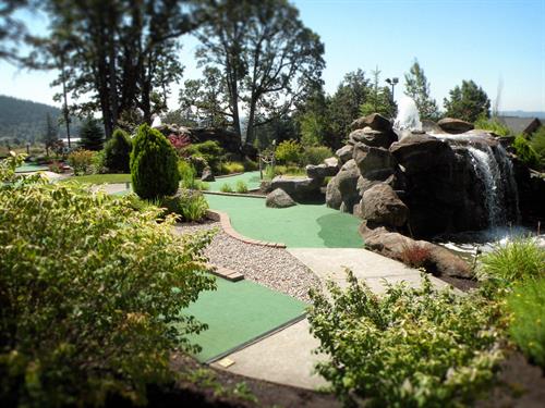 Come play our family friendly Miniature Golf Course!