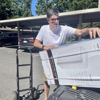 Delivering air conditioners to low income Oregonians during the 2022 heat wave