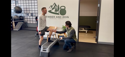 Sample workout for strengthening the leg muscles and building more control