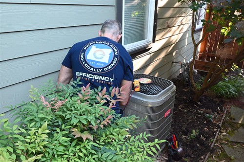 Air conditioner installation