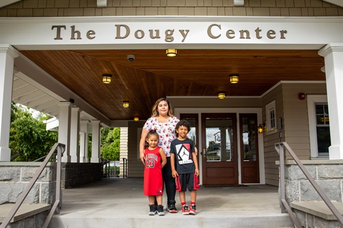 Dougy Center provides grief support in a safe place where children, teens, young adults, and their families can share their experiences before and after a death. 