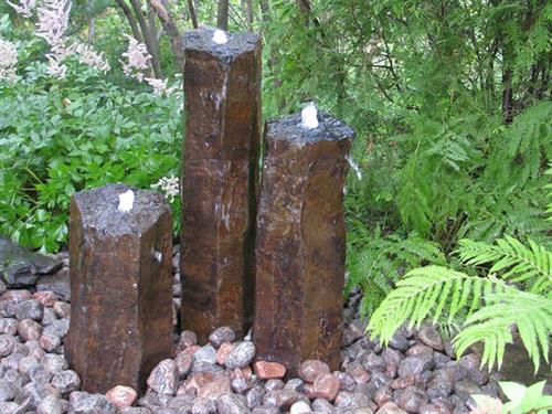 We do custom water features -- and we deliver and install too!