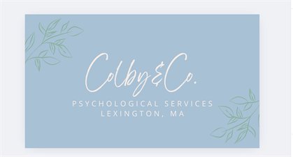 Colby & Co. Psychological Services, PLLC.