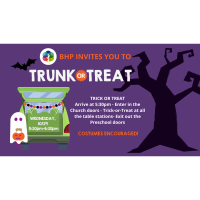 Bethel Lutheran Church Trunk or Treat