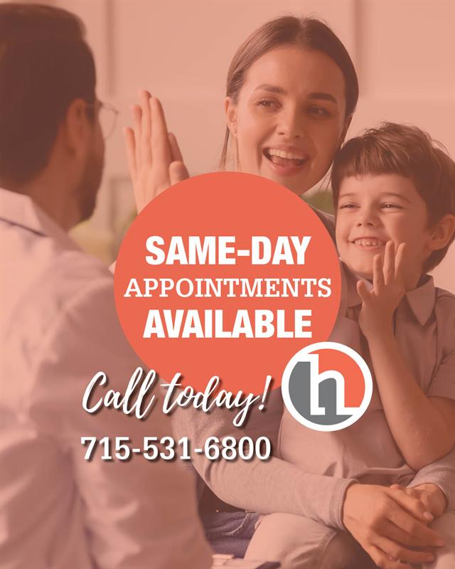 Same Day Appointments Available
