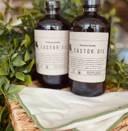 Organic, Cold Pressed Castor Oil