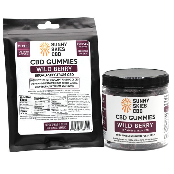 CBD! Broad Spectrum and Full Spectrum Edibles