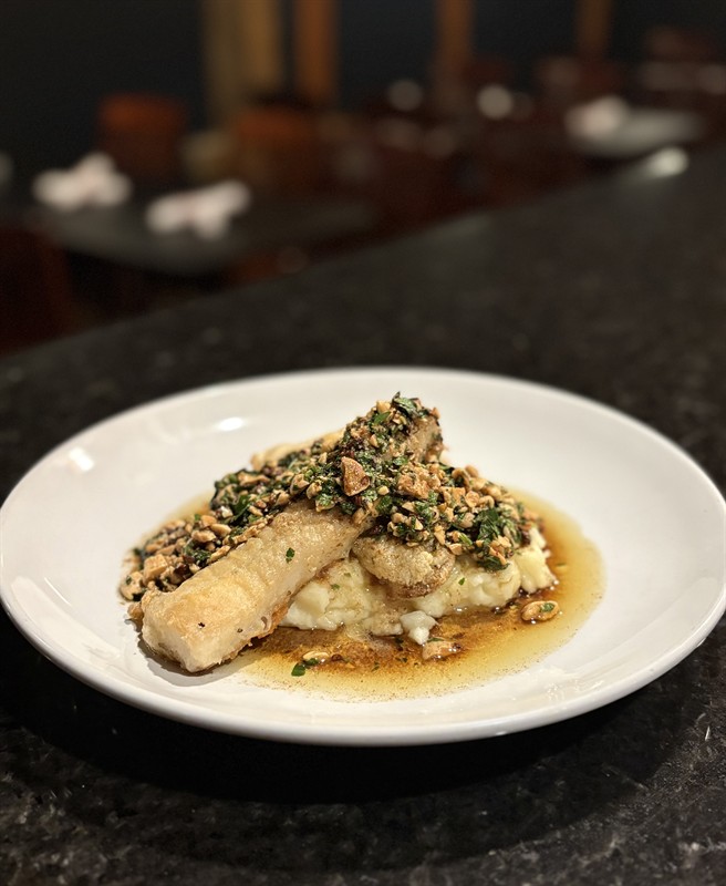 Walleye Almondine