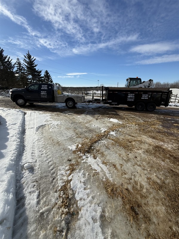 Equipment used for junk and manure removal.