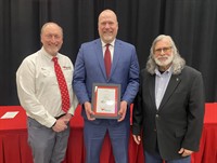 DATCP Secretary Randy Romanski honored with Wisconsin Distinguished Agriculturalist Award at UW-River Falls