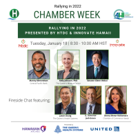2022 Chamber Week: (Virtual) Rallying in 2022 presented by HTDC and Innovate Hawaii