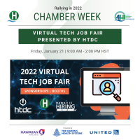 RESCHEDULED: 2022 Chamber Week: 2022 Virtual Tech Job Fair presented by HTDC
