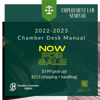 Employment Law Seminar 2022 - Desk Manual Sale